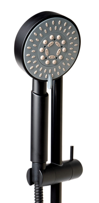 Sliding Rail Hand Shower Set in Polished or Brushed by Alfi