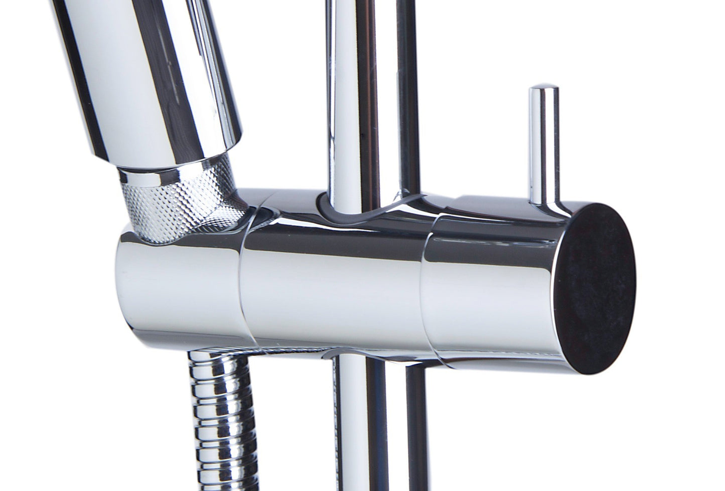 Sliding Rail Hand Shower Set in Polished or Brushed by Alfi