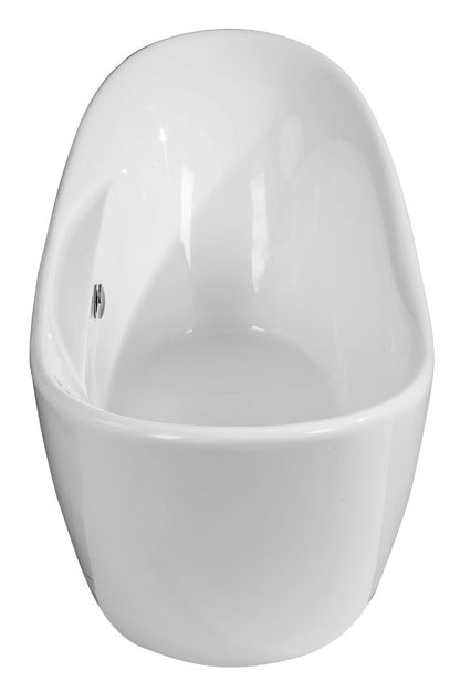 Spa Inspired Oval Free Standing Soaking Bathtub by Alfi