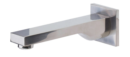 Square Tub Filler Bathroom Spout Polished or Brushed by Alfi