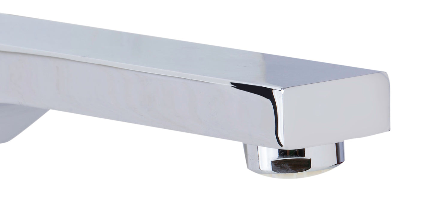 Square Tub Filler Bathroom Spout Polished or Brushed by Alfi