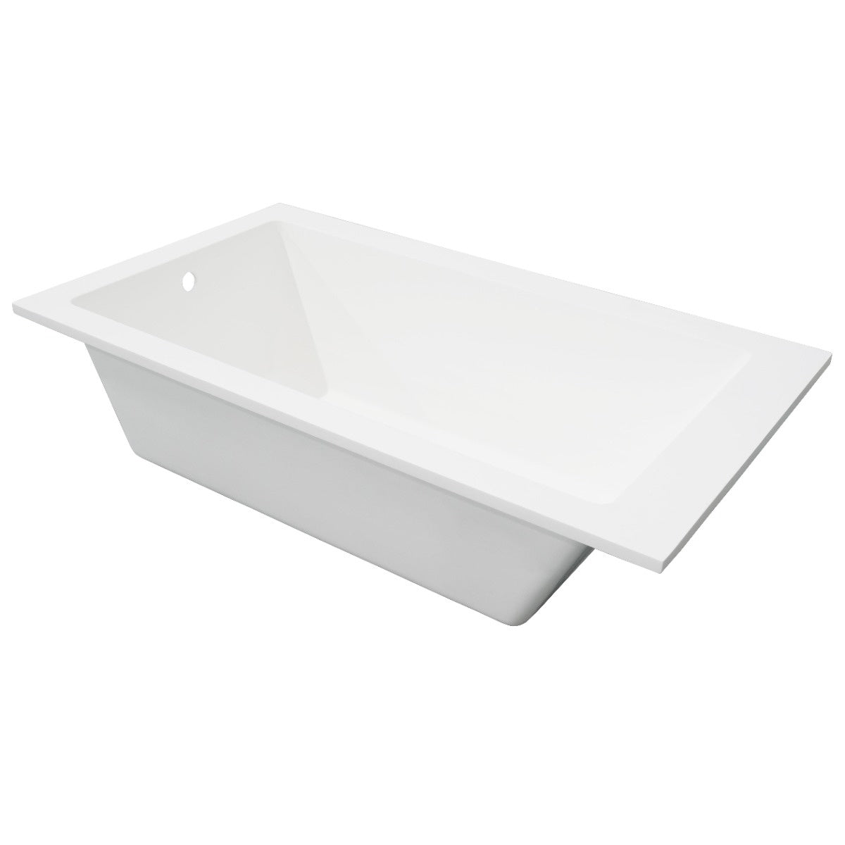 59" Rectangular Drop In Bathtub by Alfi