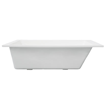 59" Rectangular Drop In Bathtub by Alfi