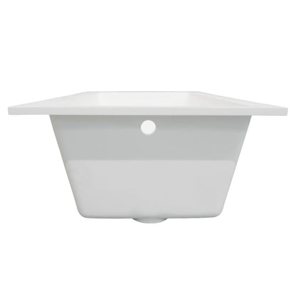 59" Rectangular Drop In Bathtub by Alfi