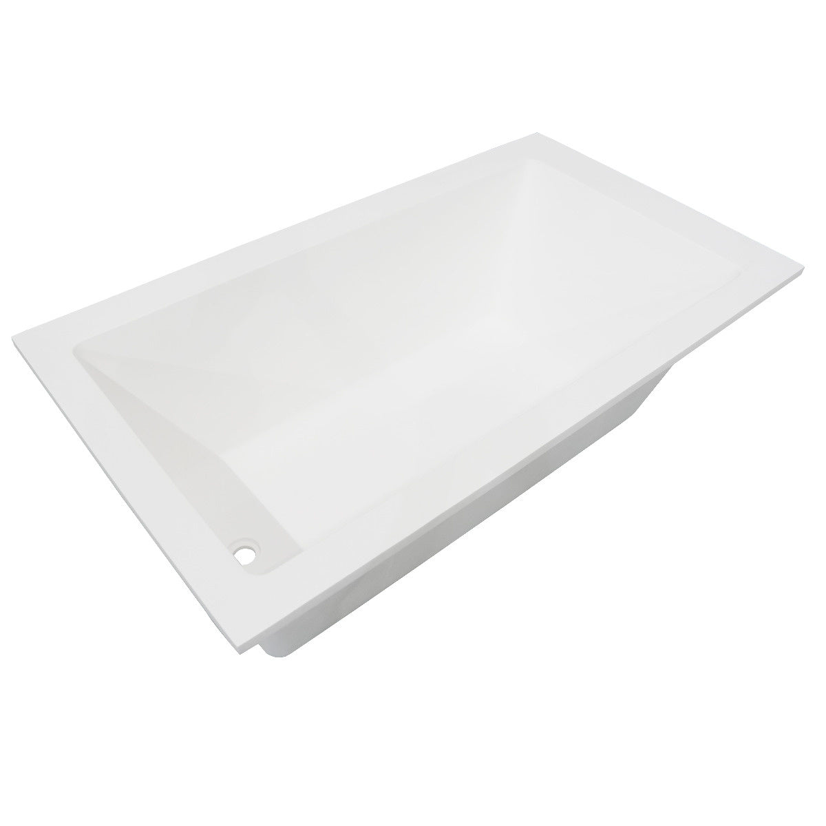 59" Rectangular Drop In Bathtub by Alfi