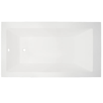 59" Rectangular Drop In Bathtub by Alfi