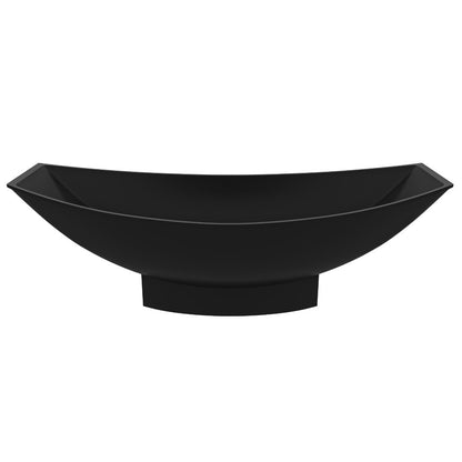 70" Solid Surface Resin Free Standing Hammock Style Bathtub by Alfi