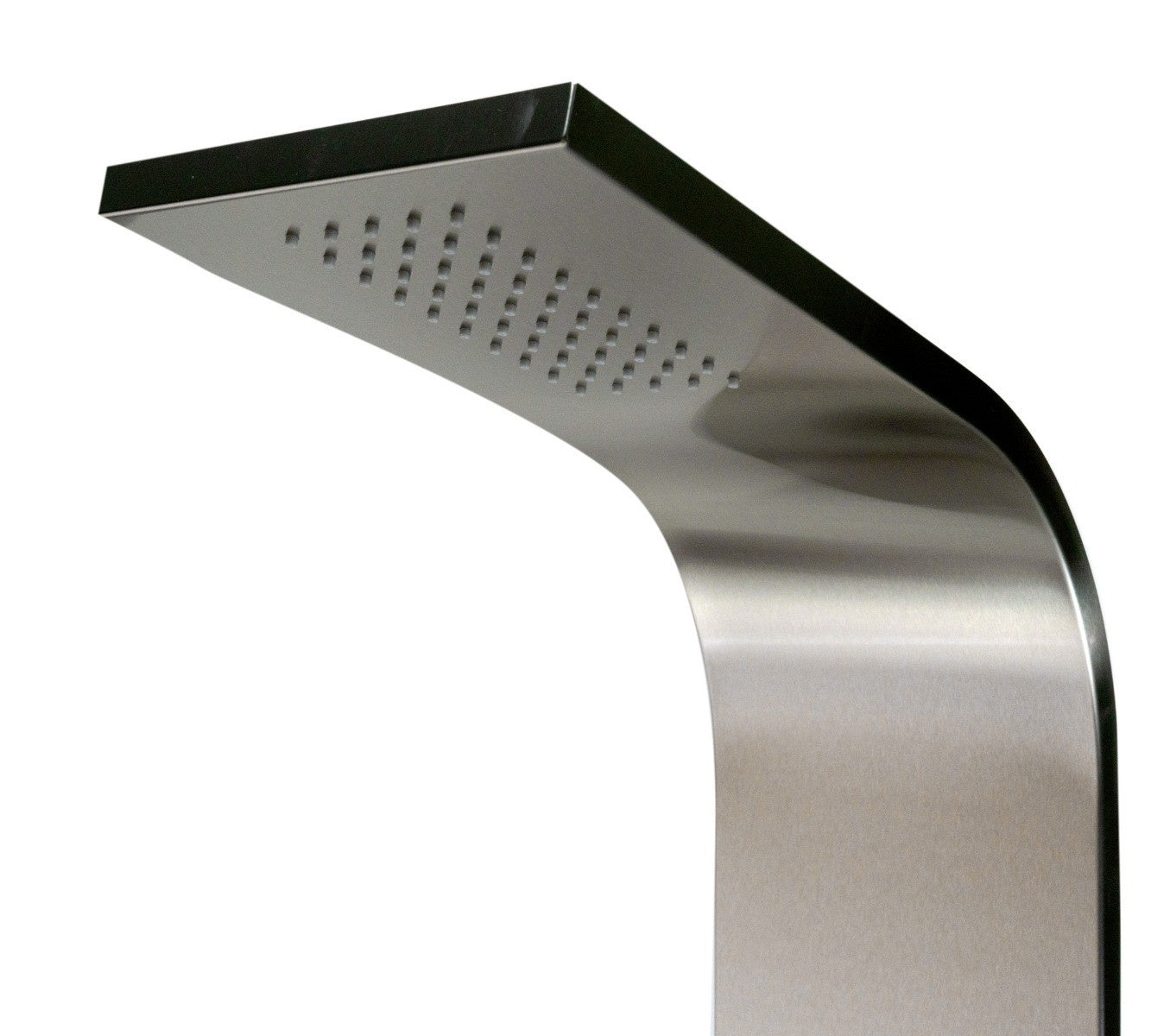 Modern Stainless Steel Shower Panel with 2 Body Sprays by Alfi