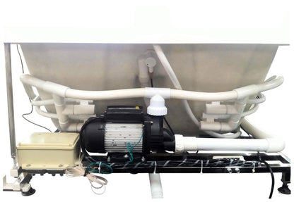 t Right Drain Corner, White Whirlpool Bathtub for Two by Eago
