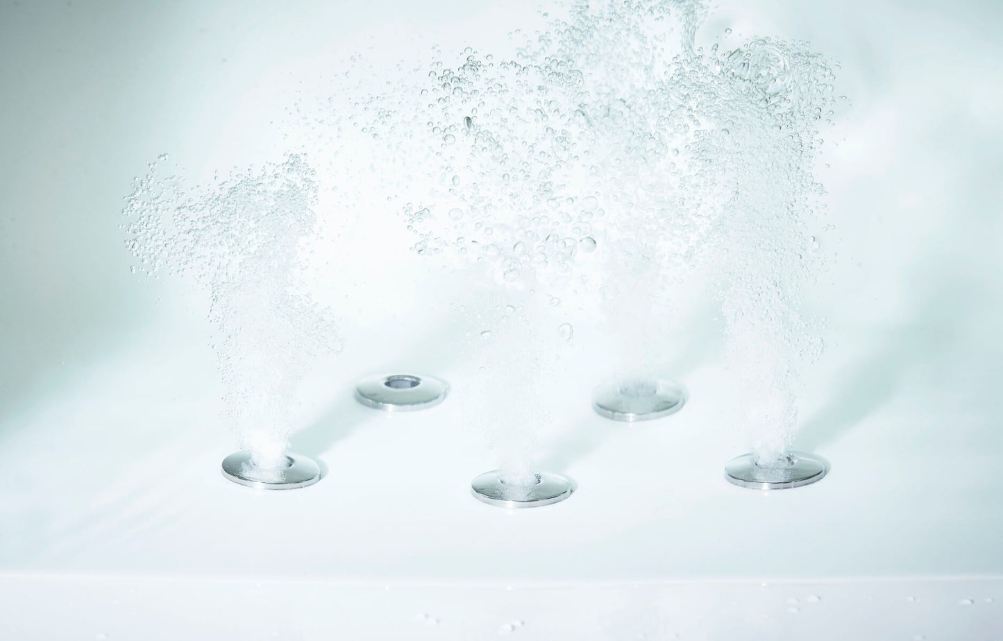 Clear Rectangular Whirlpool Bathtub by Eago