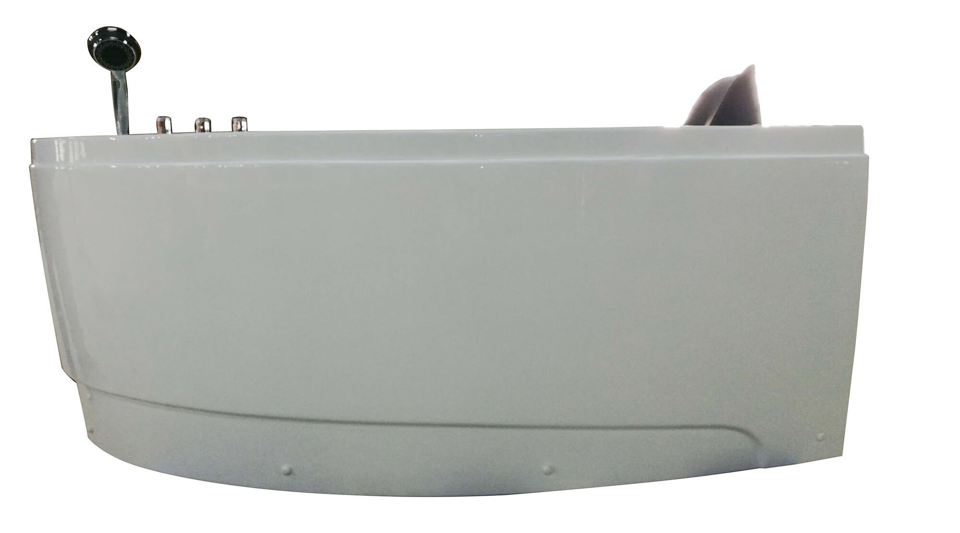 Single Person Corner Whirlpool Bathtub by Eago