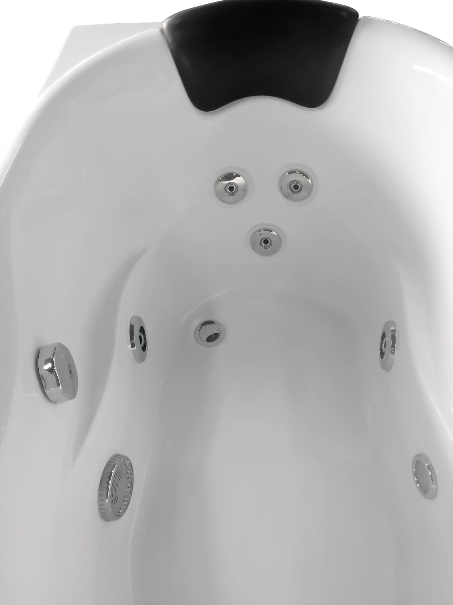 Jetted Whirlpool Bathtub W/ Fixtures by Eago