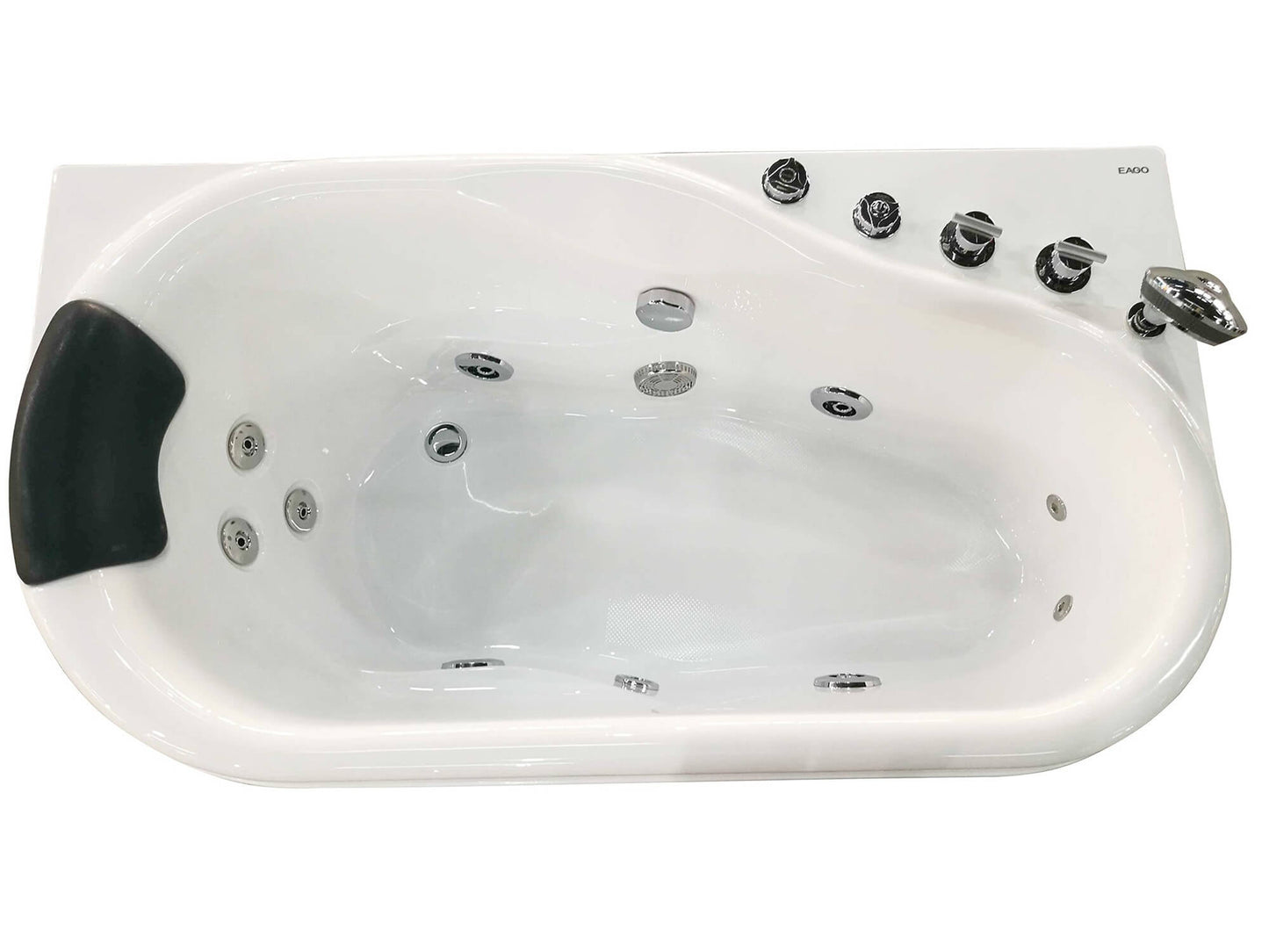 Jetted Whirlpool Bathtub W/ Fixtures by Eago