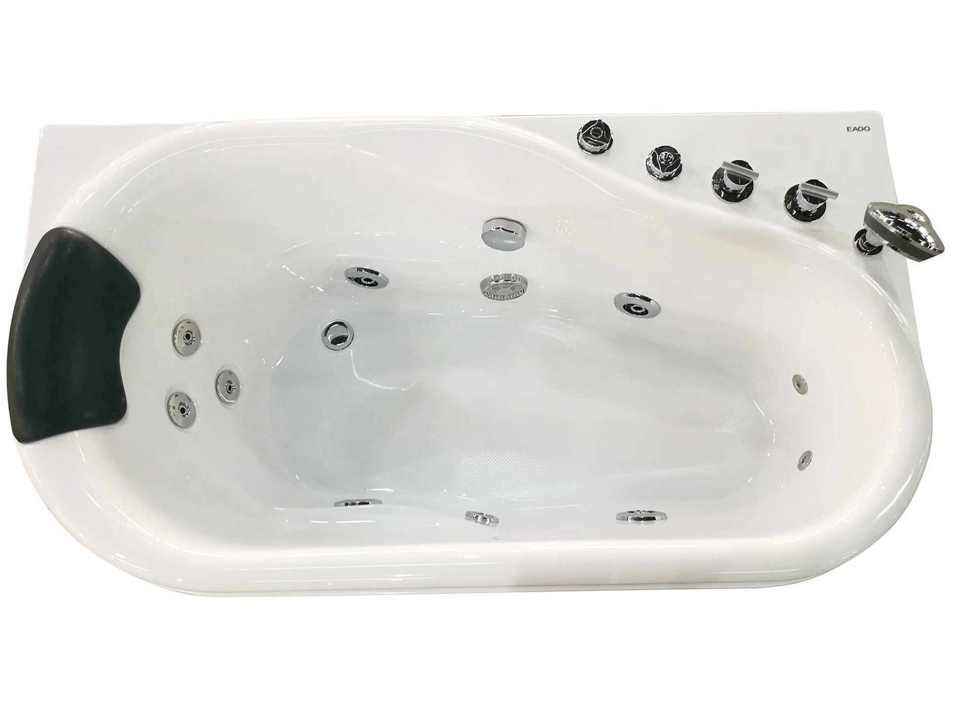 Jetted Whirlpool Bathtub W/ Fixtures by Eago