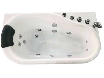 Jetted Whirlpool Bathtub W/ Fixtures by Eago
