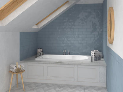 Zepher 32 x 60 Rectangular Soaking Bathtub with Reversible Drain