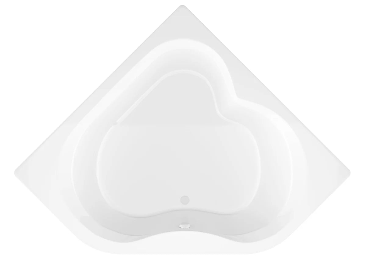 Atlantis Whirlpools Cascade 60 x 60 Corner Soaking Bathtub