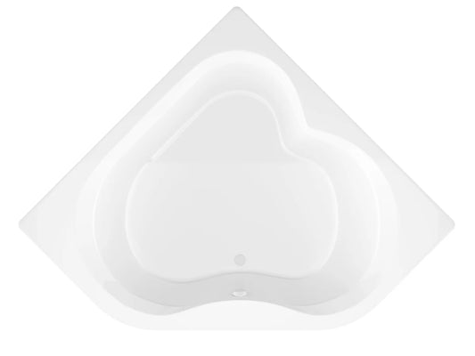Atlantis Whirlpools Cascade 60 x 60 Corner Soaking Bathtub