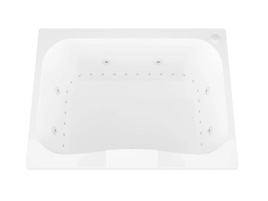 Atlantis Whirlpools Neptune 40 x 60 Rectangular Air & Whirlpool Jetted Bathtub