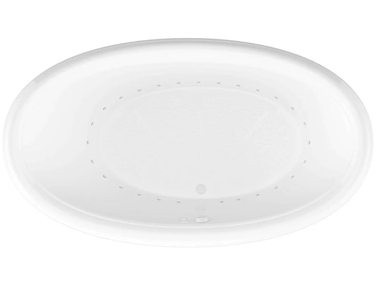 Atlantis Whirlpools Petite 44 x 78 Oval Air Jetted Bathtub