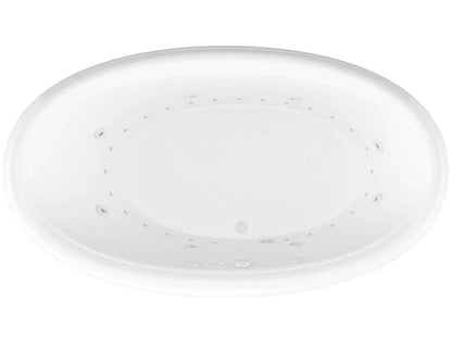 Atlantis Whirlpools Petite 44 x 78 Oval Air & Whirlpool Jetted Bathtub