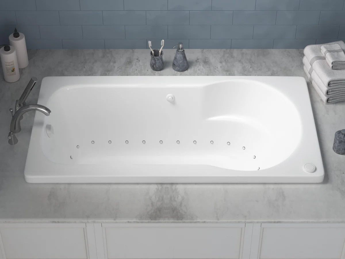 Atlantis Whirlpools Zepher 32 x 60 Rectangular Air Jetted Bathtub