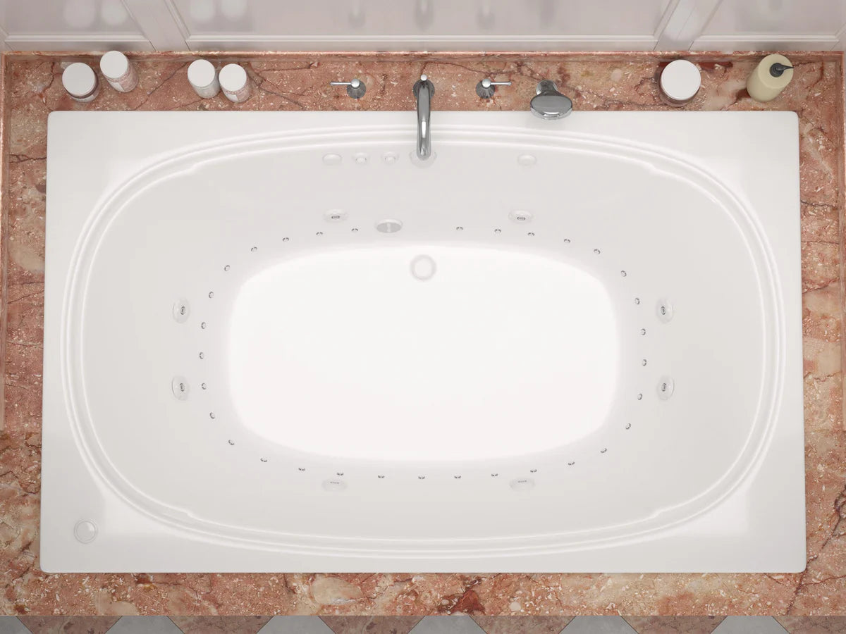 Atlantis Whirlpools Charleston 48 x 78 Rectangular Air & Whirlpool Jetted Bathtub