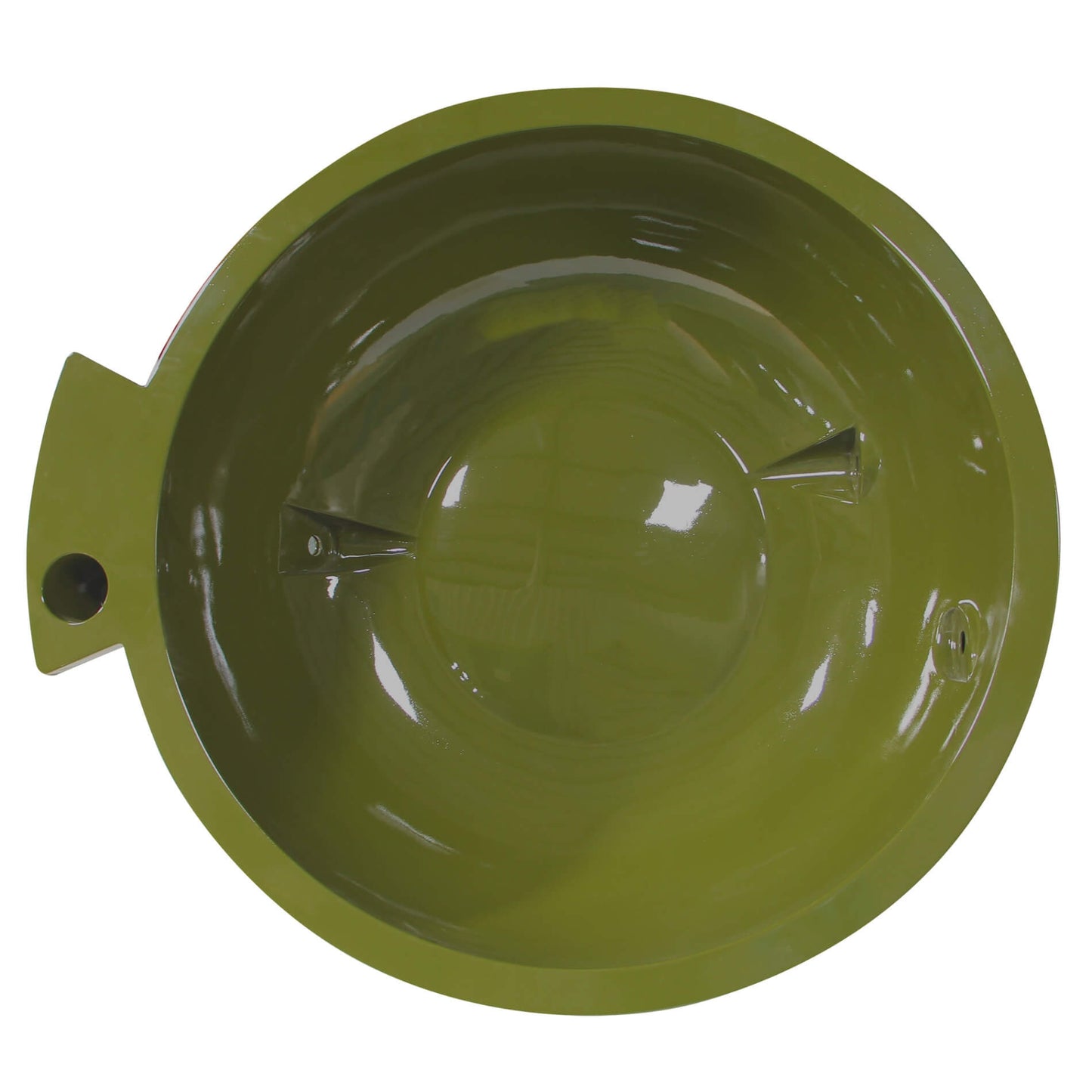The Round Fire Burning Portable Outdoor Hot Bathtub by Eago