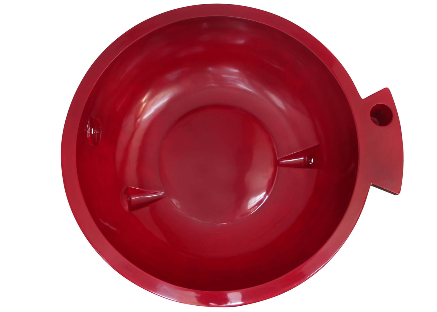 The Round Fire Burning Portable Outdoor Hot Bathtub by Eago