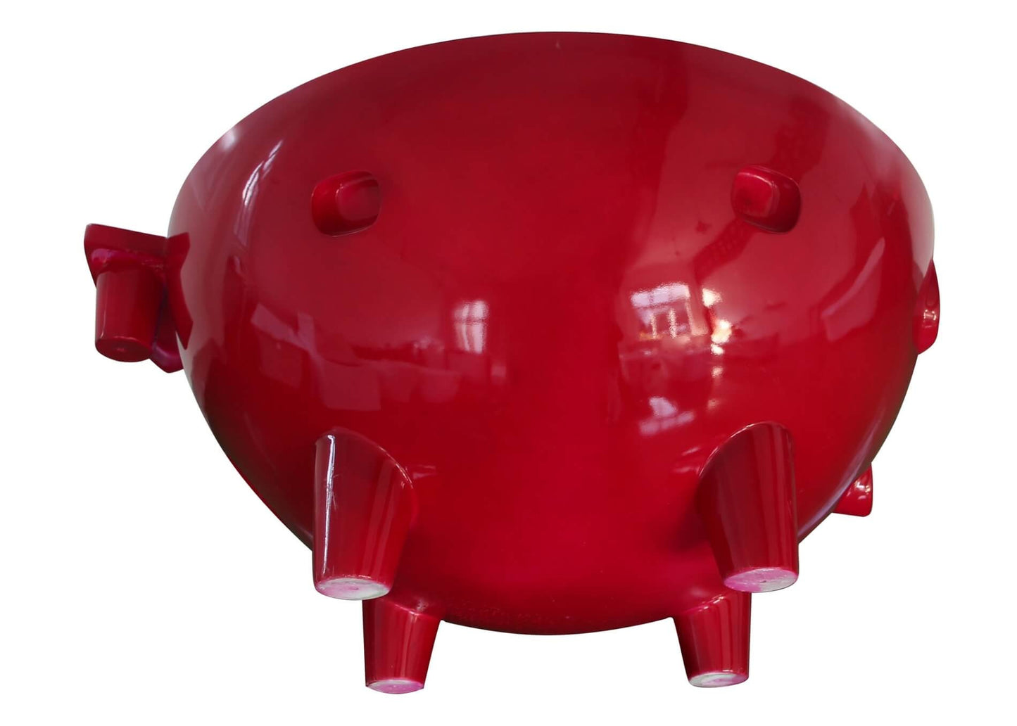 The Round Fire Burning Portable Outdoor Hot Bathtub by Eago