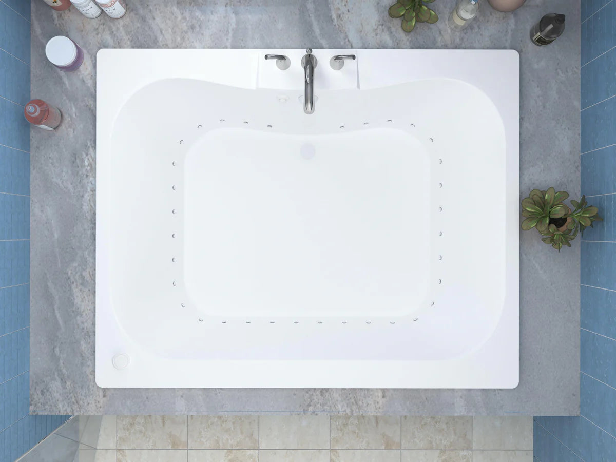 Atlantis Whirlpools Neptune 48 x 60 Rectangular Air Jetted Bathtub