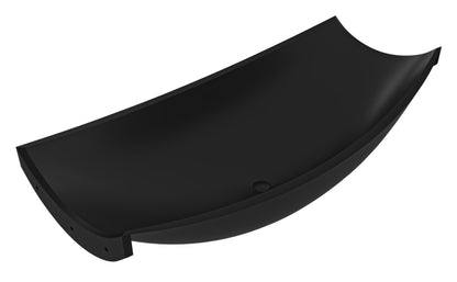 Solid Surface Suspended Wall Mounted Hammock Bathtub by Alfi