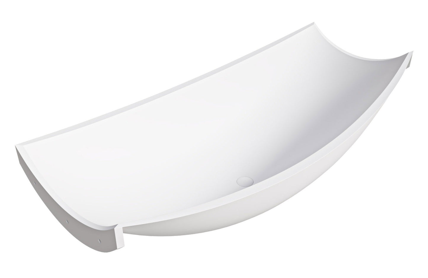 Suspended Wall Mounted Hammock Bathtub by Alfi