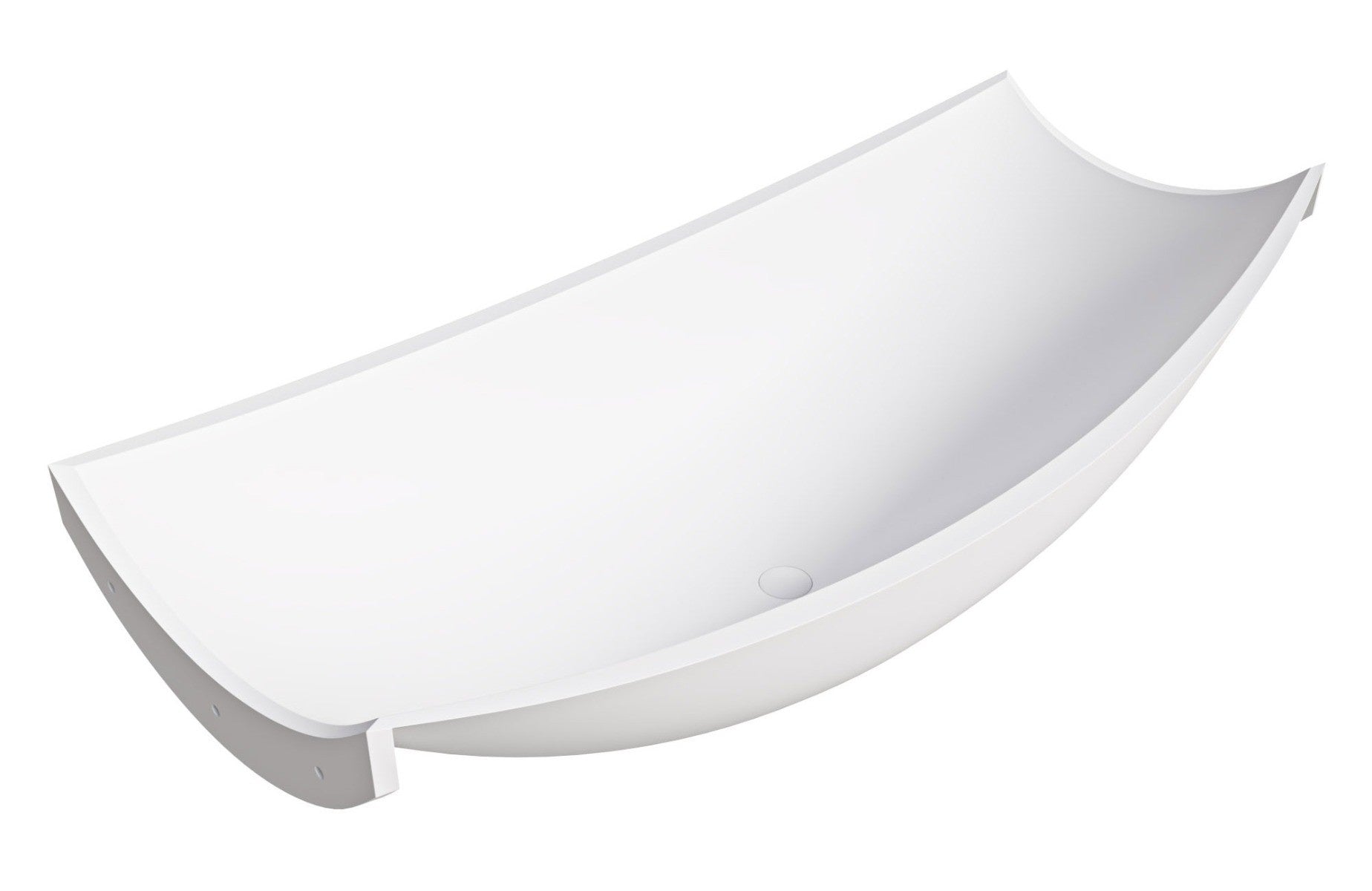 Suspended Wall Mounted Hammock Bathtub by Alfi