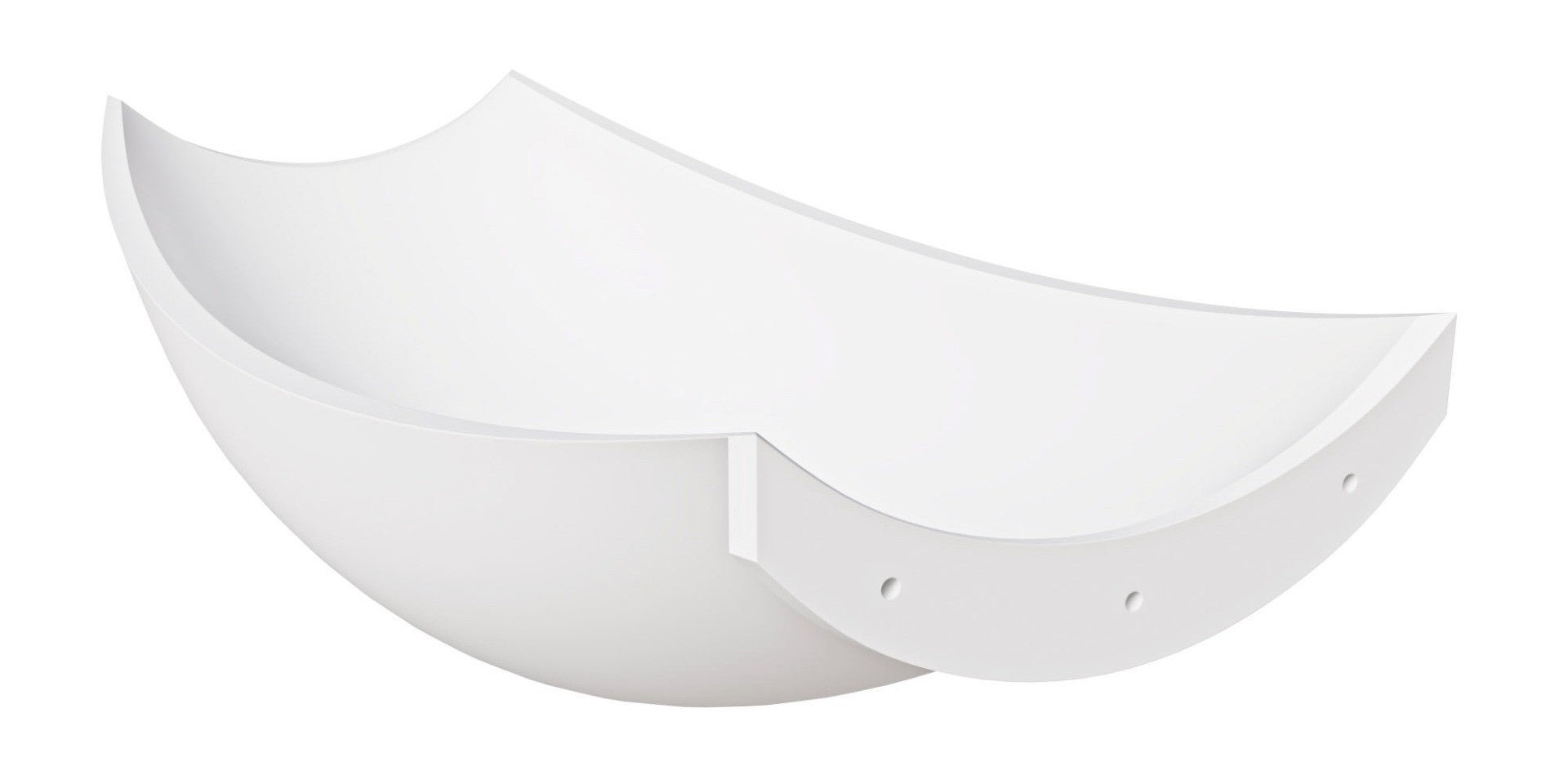 Suspended Wall Mounted Hammock Bathtub by Alfi