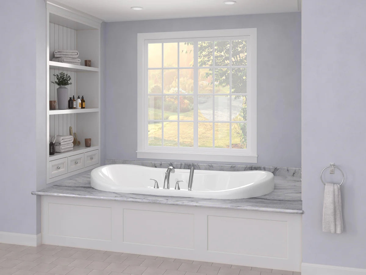 Atlantis Whirlpools Indulgence 41 x 70 Oval Air Jetted Bathtub