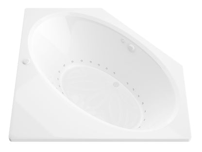 Atlantis Whirlpools Venus 60 x 60 Corner Air Jetted Bathtub