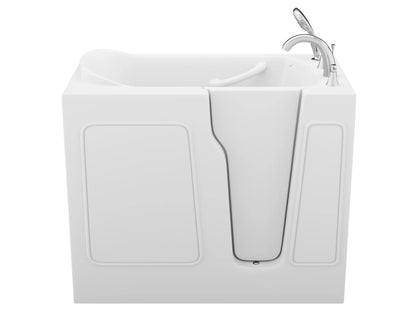 Value Series 26 in. x 46 in. Right Drain Quick Fill Walk-in Saoking Tub in White