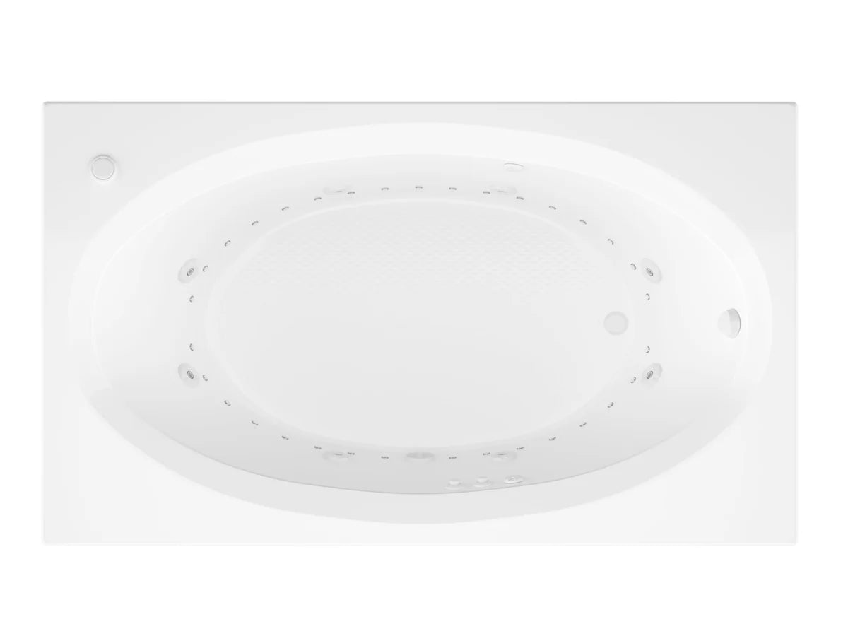 Atlantis Whirlpools Vogue 42 x 60 Rectangular Air & Whirlpool Jetted Bathtub
