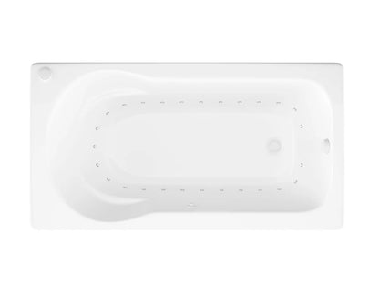 Atlantis Whirlpools Zepher 32 x 60 Rectangular Air Jetted Bathtub