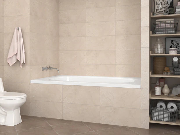 Polaris 42 x 66 Rectangular Soaking Bathtub with Reversible Drain