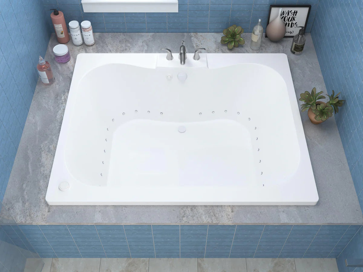 Atlantis Whirlpools Neptune 48 x 60 Rectangular Air Jetted Bathtub