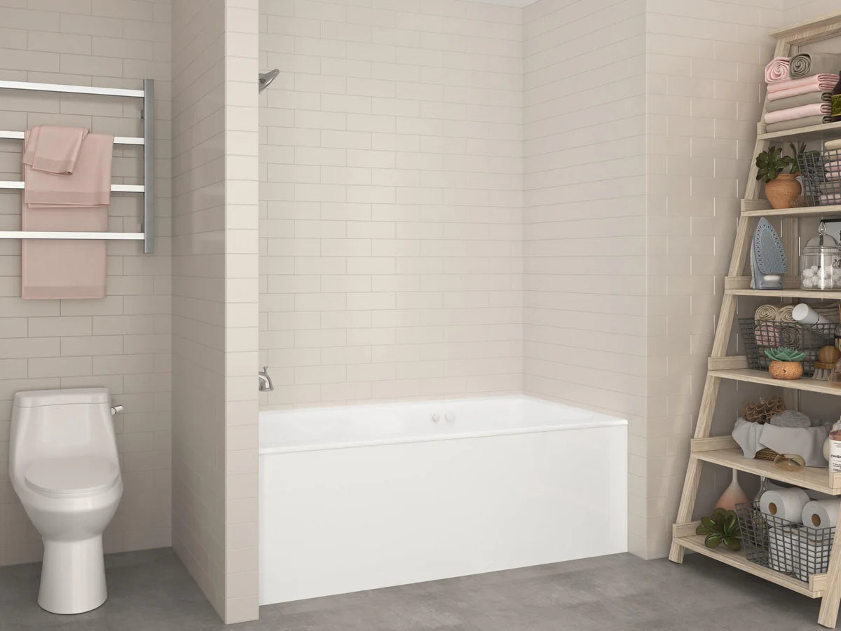 Atlantis Whirlpools Soho 32 x 60 Front Skirted Whirlpool Tub with Left Drain
