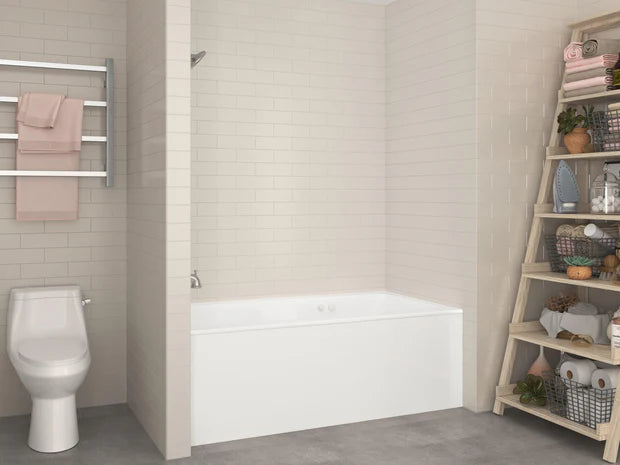 Atlantis Whirlpools Soho 32 x 60 Front Skirted Whirlpool Tub with Right Drain
