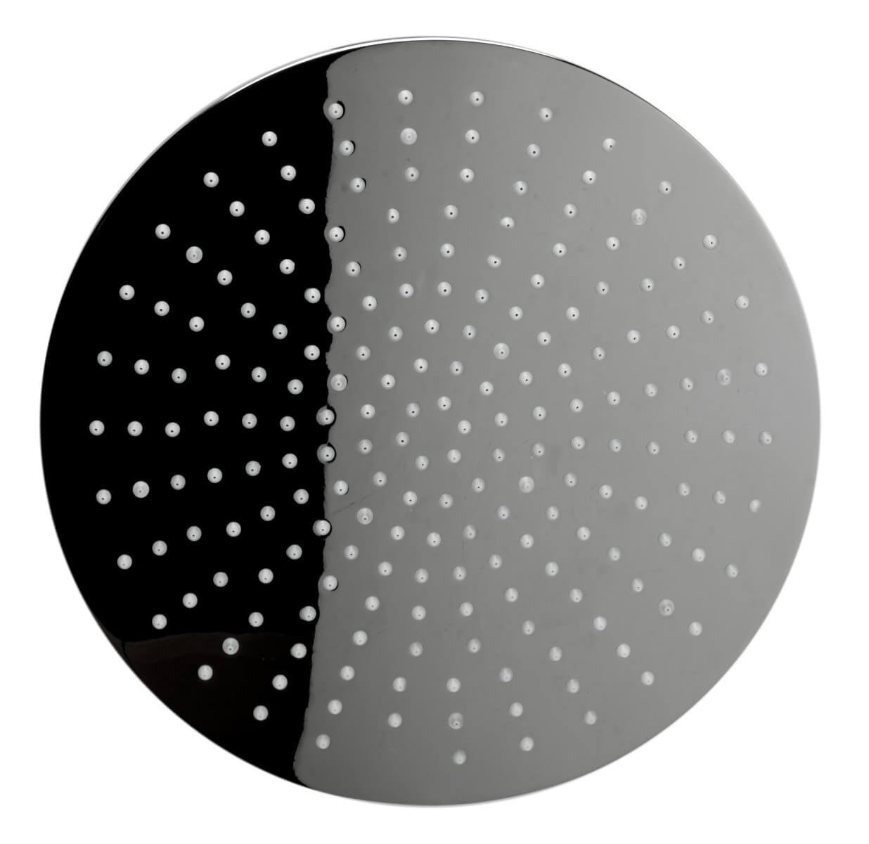 LED12R 12 Inch Round Multi Color LED Rain Shower Head by Alfi