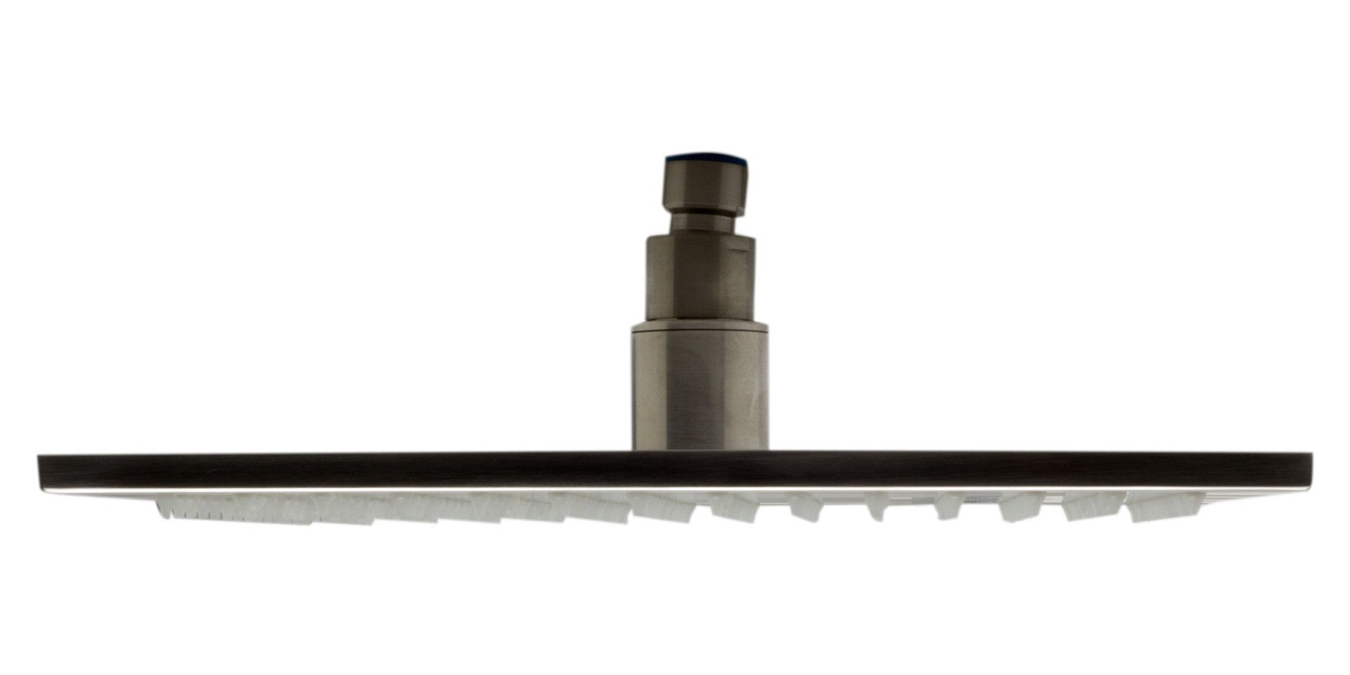 LED12S 12 Inch Square Multi Color LED Rain Shower Head by Alfi
