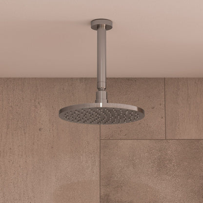 LED8R 8 Inch Round Multi Color LED Rain Shower Head by Alfi