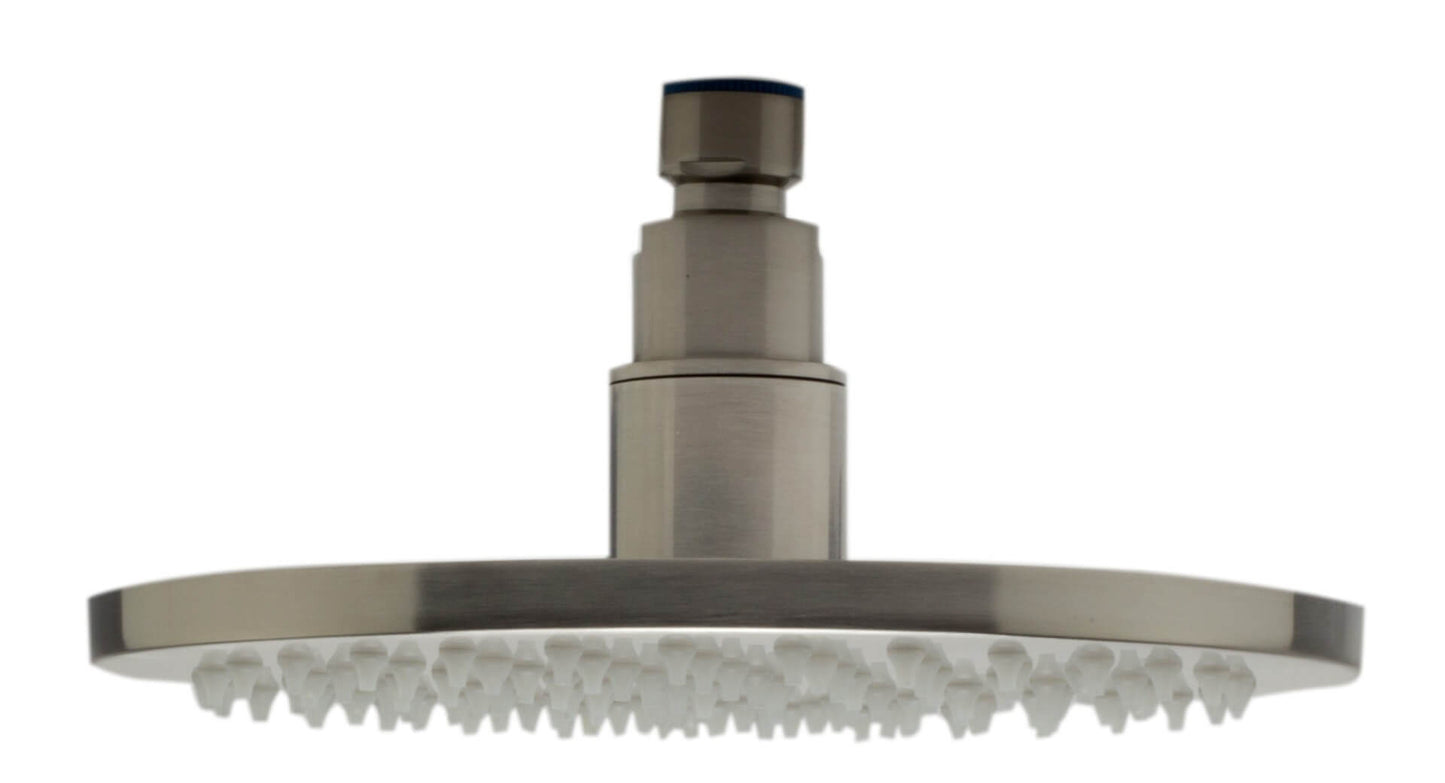LED8R 8 Inch Round Multi Color LED Rain Shower Head by Alfi