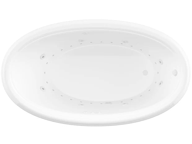 Atlantis Whirlpools Petite 36 x 60 Oval Air & Whirlpool Jetted Bathtub