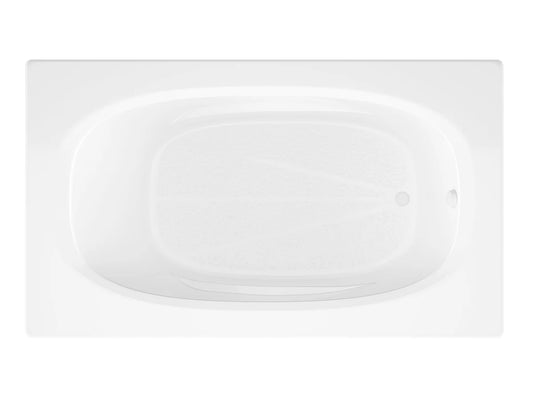 Polaris 42 x 72 Rectangular Soaking Bathtub with Reversible Drain